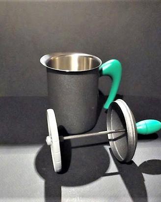 Cappuccinatore, montalatte in Acciaio inox 18/10