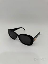 Occhiali da sole CHANEL 5468-B neri con custodia