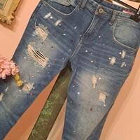 jeans strappi donna