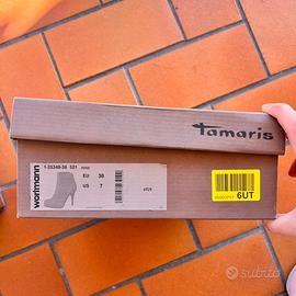 Tronchetti Tamaris in camoscio rosa nude