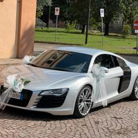 Noleggio audi R8 per matrimoni ed eventi
