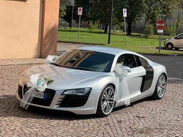 Noleggio audi R8 per matrimoni ed eventi