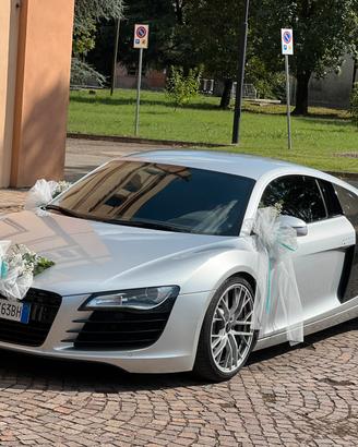 Noleggio audi R8 per matrimoni ed eventi