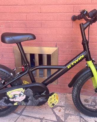 Bici bambino B'TWIN Dark Hero 500 - 16"
