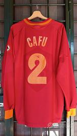 Maglia AS Roma 1997 1998 Cafu originale diadora