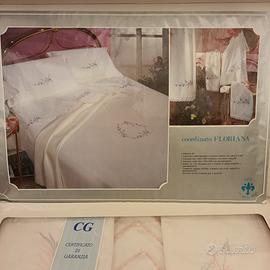 Set arte fiorentina ,tessuto Bassetti