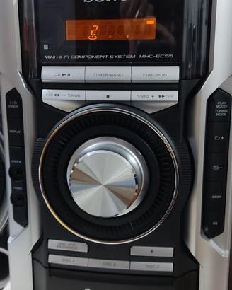Stereo Sony con 3 CD