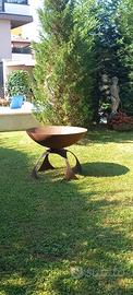 Braciere corten diam 100 cm