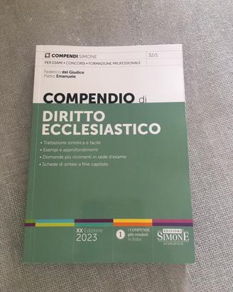 Esame Avvocato 2023. Diritto Ecclesiastico