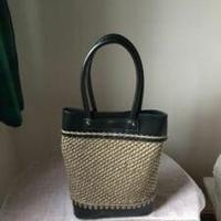 Borsa donna in cordino ed ecopelle 