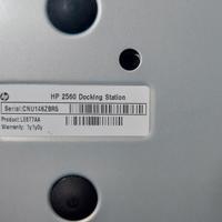 HP 2560 docking station HP