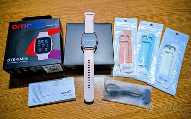 Amazfit GTS 4 Mini Smartwatch con Alexa, GPS, 5ATM