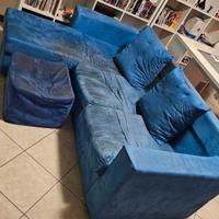 Divano 3 posti con penisola