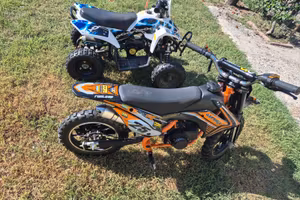 Quad per bambini/ragazzi e Minimoto da cross.