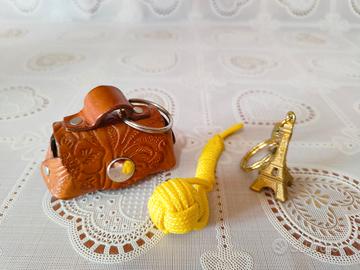 Lotto portachiavi vintage anni 80