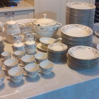 SERVIZIO COMPLETO DA TAVOLA IN PORCELLANA BAVARIA