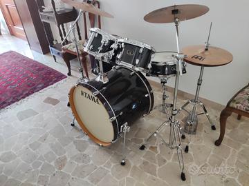 Batteria Tama serie Silverstar, colore Nero