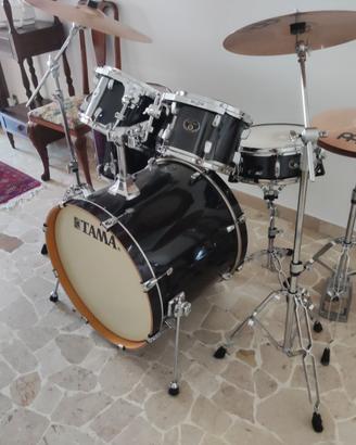 Batteria Tama serie Silverstar, colore Nero