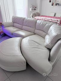 Divano Nicoline in pelle