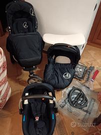 passeggino janè Trio Slalom Pro Blu