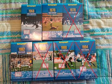 Videocassette vhs calcistiche