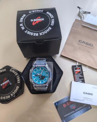 Casio G-Shock Ga 2100 trasparente

azzurro
