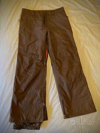Pantaloni Snowboard Burton marroni tg. M