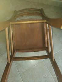 sedie in legno massello 