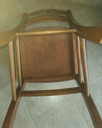 sedie in legno massello 