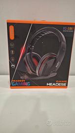 cuffie da gaming con microfono 