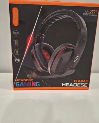 cuffie da gaming con microfono 