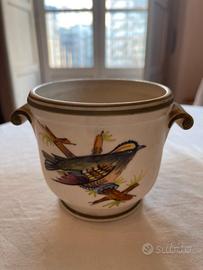 Porta vaso in ceramica, timbro ESTE