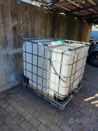 Cisterna per recuperare l'acqua piovana 