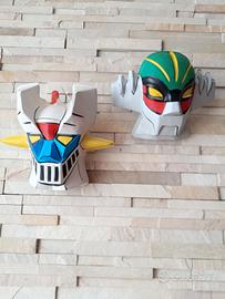 maschere originali robot Jeeg Mazinga Z