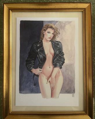 Omaggio a Lea Seydoux di Milo Manara