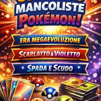 Completo mancoliste Pokémon