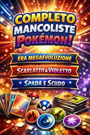 Completo mancoliste Pokémon