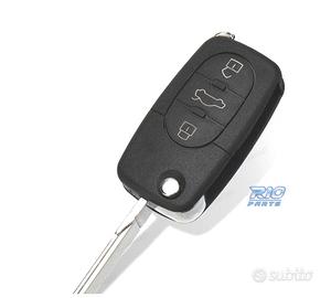 ALLOGGIAMENTO CHIAVE AUDI QUADRATA 3 PULSANTI CON 