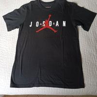 t-shirt Nike air Jordan nera