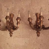 APPLIQUE IN LEGNO DORATO €20