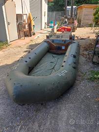 Gommone pneumatico e motore 4 cavalli