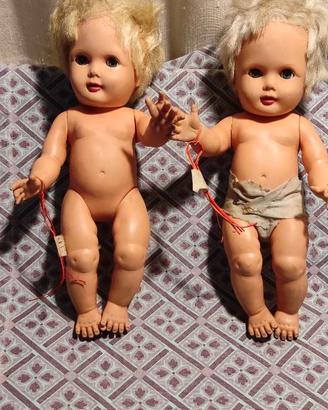 Ratti bambola gemelli Dolls vintage