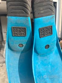 Pinne da mare 36 37 38