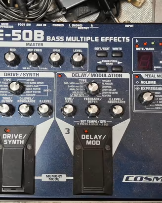 Pedaliera multi effetto Boss ME50B x basso