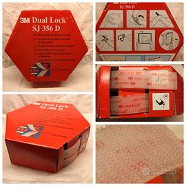 Nastro adesivo con chiusura dual lock