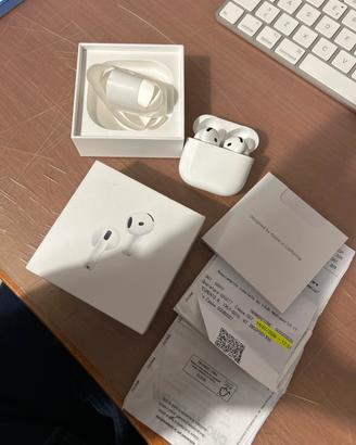 Air pods 4  nuovi con cancellazione rumore