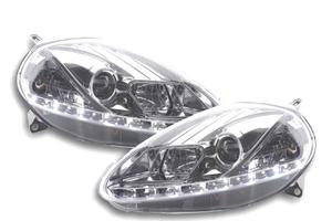 FARI PER FIAT GRANDE PUNTO 09- LUCE DIURNA A LED