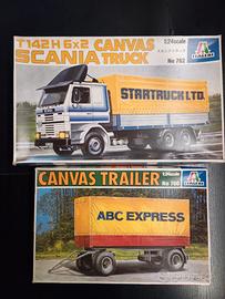 Italeri Kit 1/24 Scania truck obsoleti