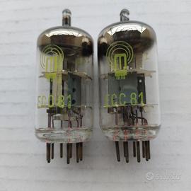 Coppia Selez. Valvole ECC81 RFT ( Philips DDR )