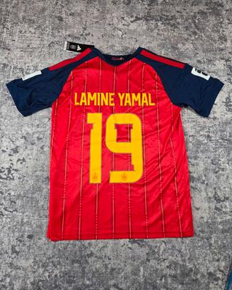 maglia Yamal Spagna S 2026 casa rossa